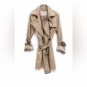 Banana Republic Beige Trench Coat with Belt